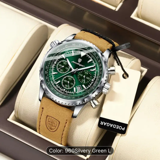 POEDAGAR Men'S Casual Fashion Quartz Watch